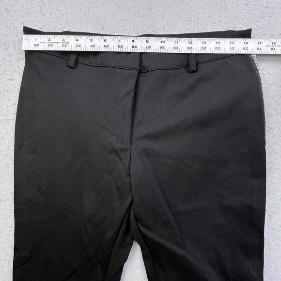 Dolls Kill Poster Flare Pants Womens L Black Silver Sequins Gothic Punk Festival - Picture 8 of 11